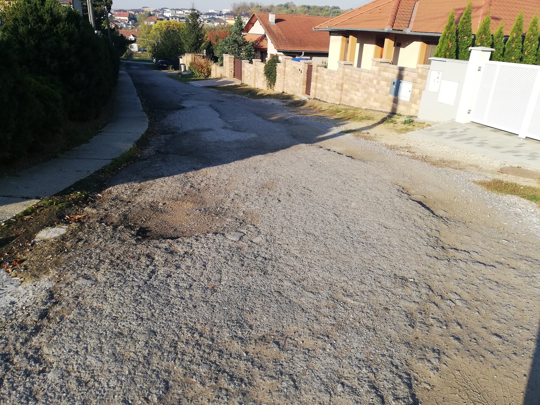Cesta pred rekonštrukciou
