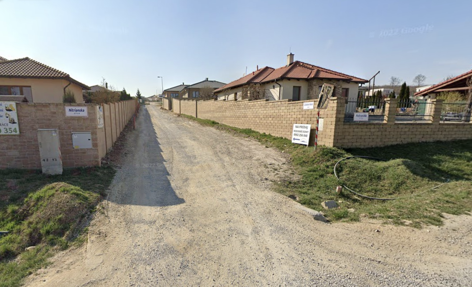 Cesta pred rekonštrukciou
