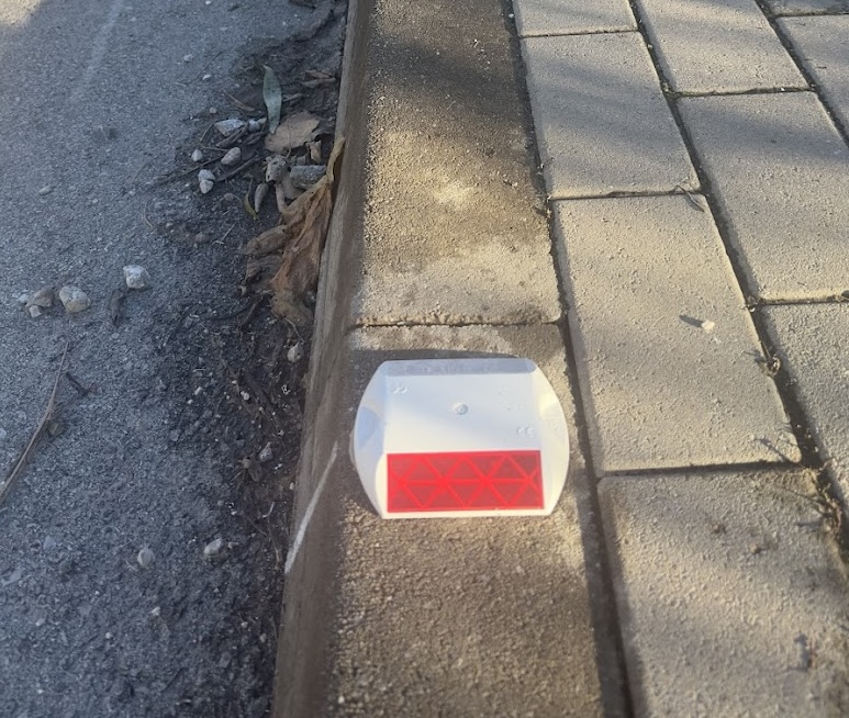 Chodník na ulici Na priehon